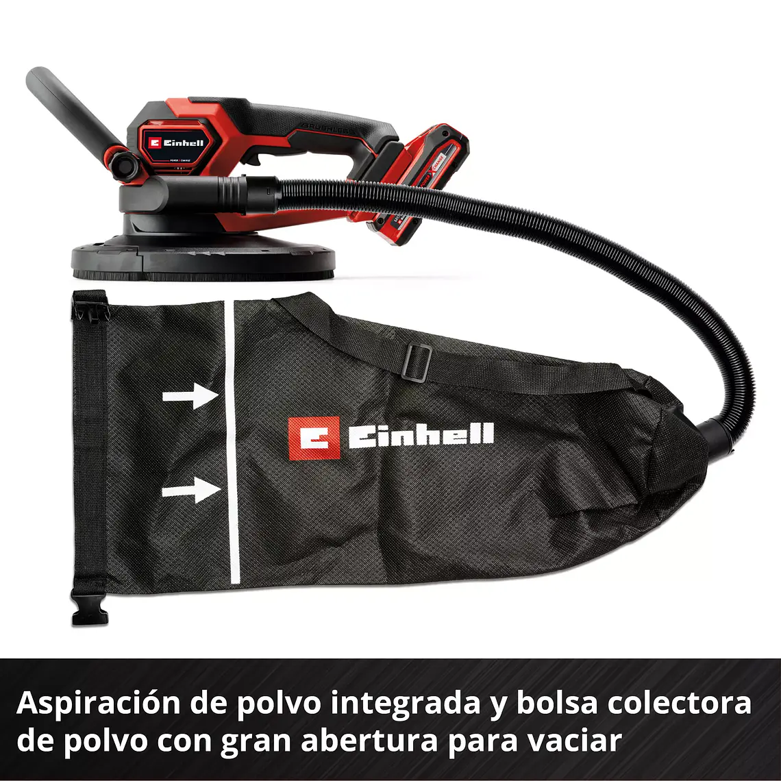 PROFESSIONAL Pulidor de paneles de yeso inalámbrico TP-DWS 18/225 Li BL Solo 5