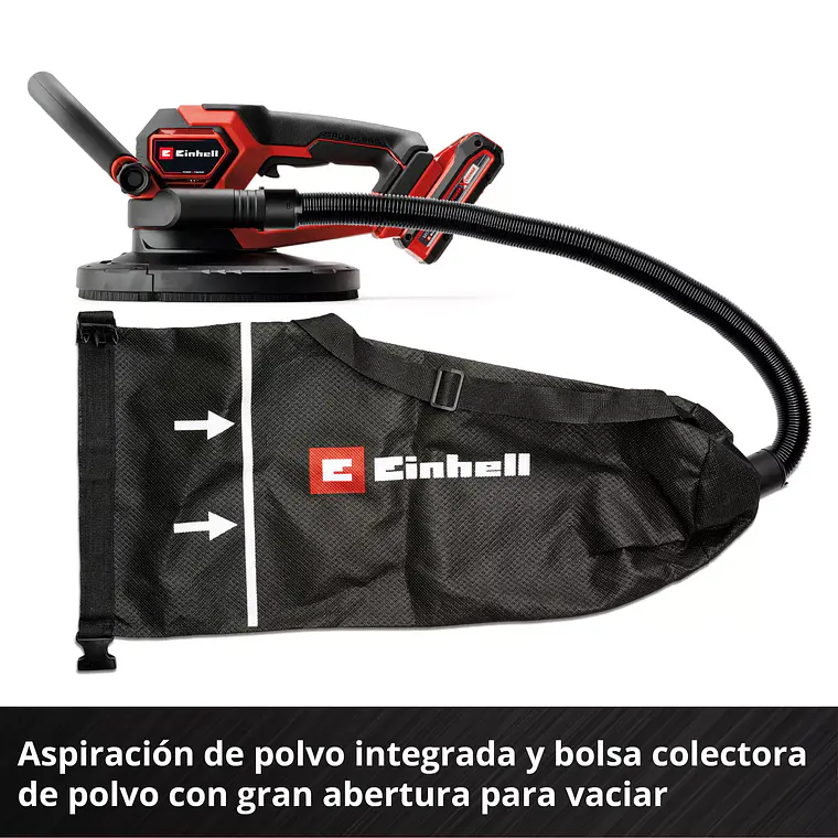 PROFESSIONAL Pulidor de paneles de yeso inalámbrico TP-DWS 18/225 Li BL Solo 5