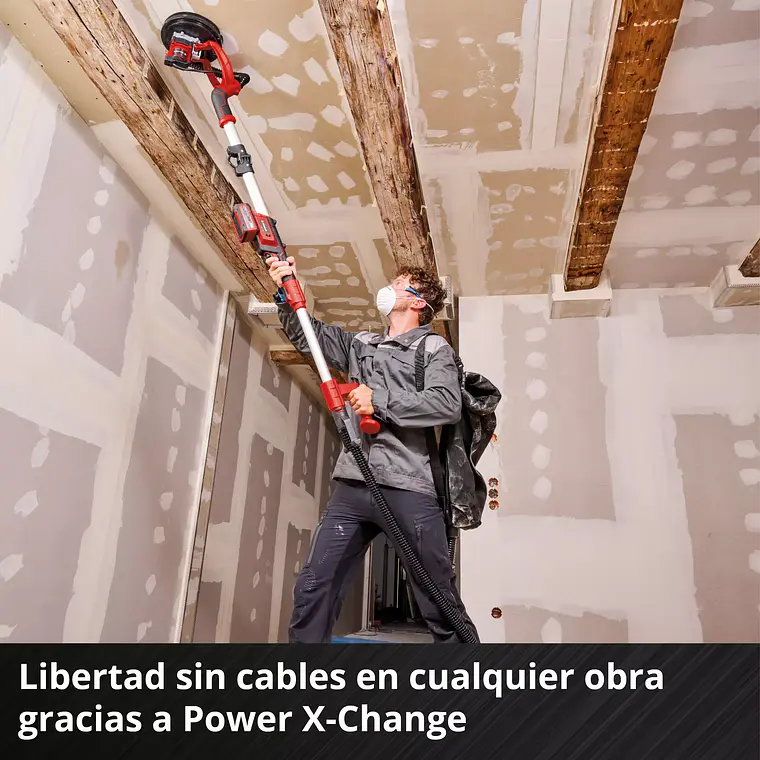 PROFESSIONAL Pulidor de paneles de yeso inalámbrico TP-DW 18/225 Li - Solo 8