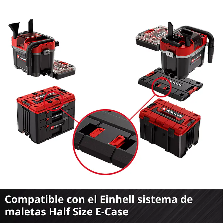 PROFESSIONAL Aspiradora en seco / humedo Inalámbrica TP-VC 18/10 Li BL L-Solo 9