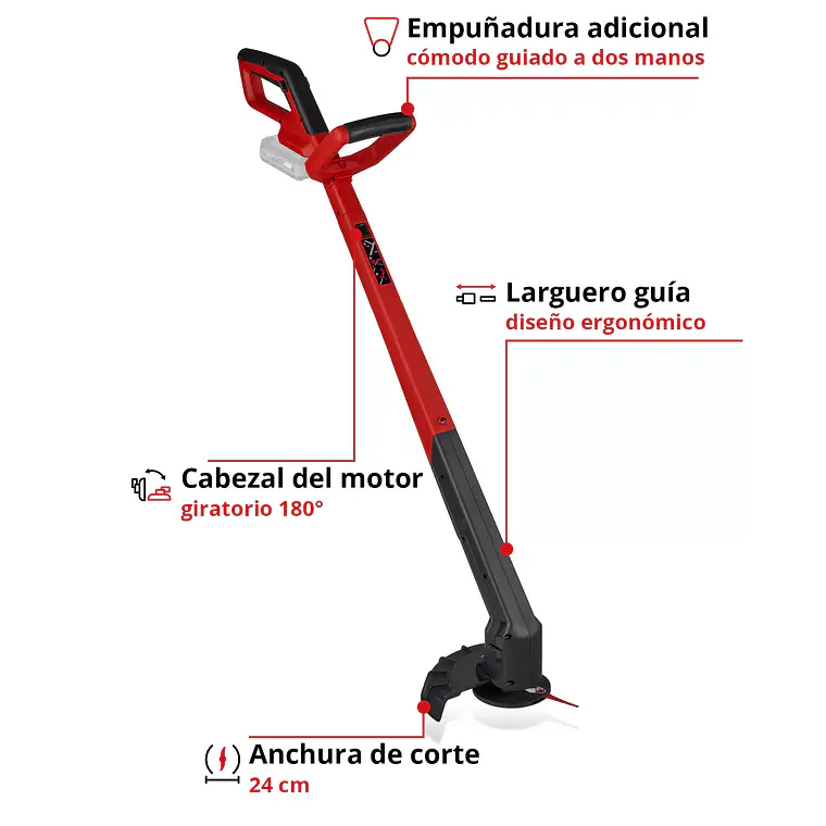 Orilladora inalámbrica GC-CT 18/2411 Li P-Solo 4