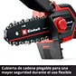 Motosierra inalámbrica GE-PS 18/15 Li BL-Solo - Miniatura 6