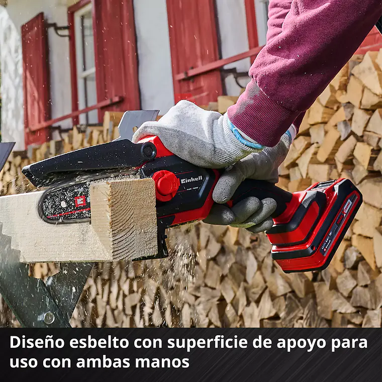 Motosierra inalámbrica GE-PS 18/15 Li BL-Solo 4