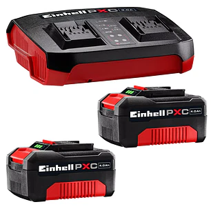 PXC-Starter-Kit 2x 4,0Ah & Twincharger Kit 1