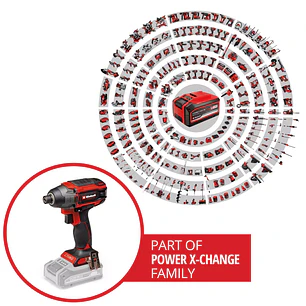 PROFESSIONAL Atornillador de impacto inalámbrico TP-CI 18/220 Li BL - Solo