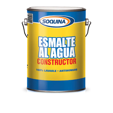 Esmalte al Agua Constructor Tineta SOQUINA