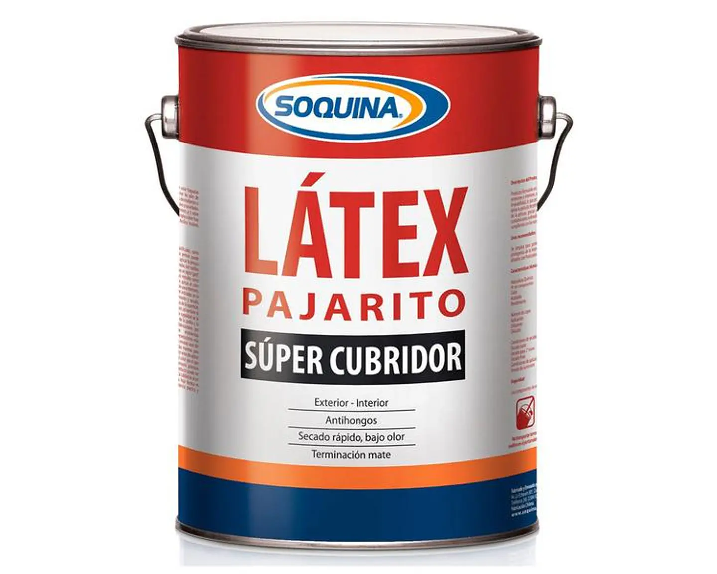 Latex Pajarito Super Cubriente Soquina 1
