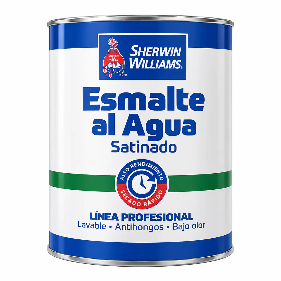 Esmalte al Agua Línea Profesional Satin 1