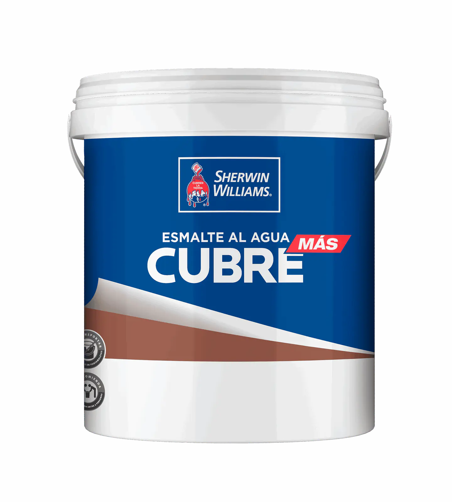 Esmalte al agua Cubre Más  1