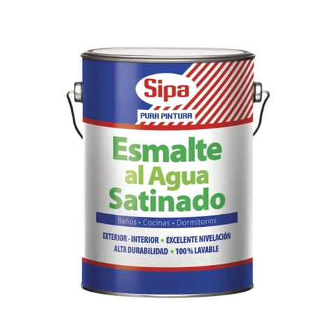 Esmalte al agua satinado Tineta SIPA