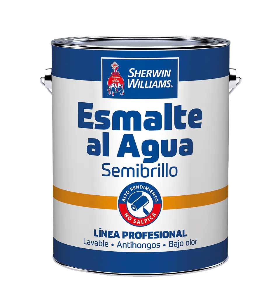 Esmalte al Agua Línea Profesional Semibrillo 1