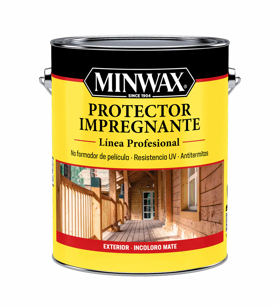 Protector Impregnante Para Maderas Incoloro Minwax 2