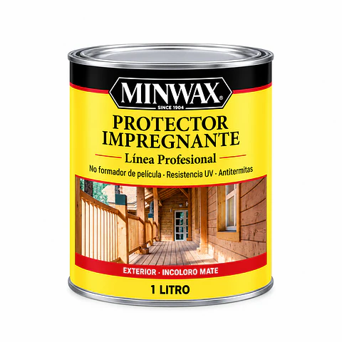 Protector Impregnante Para Maderas Incoloro Minwax