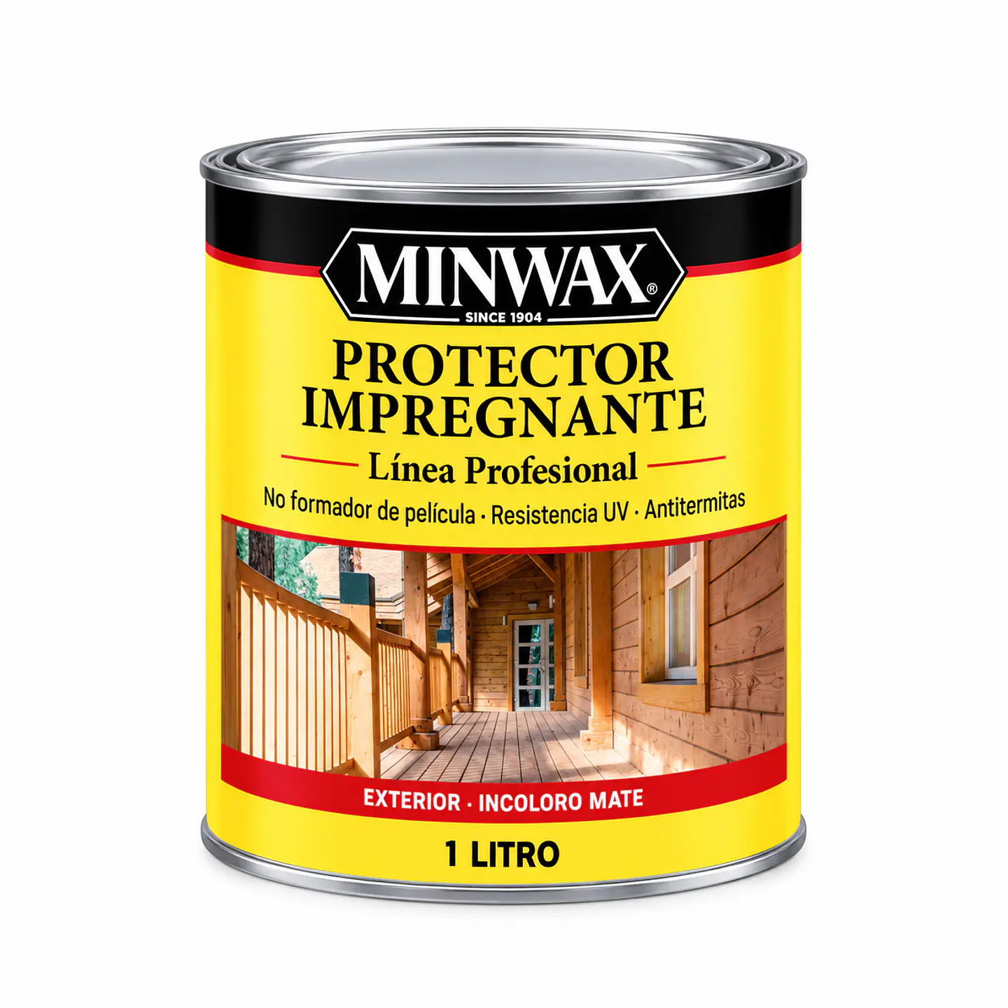 Protector Impregnante Para Maderas Incoloro Minwax 1