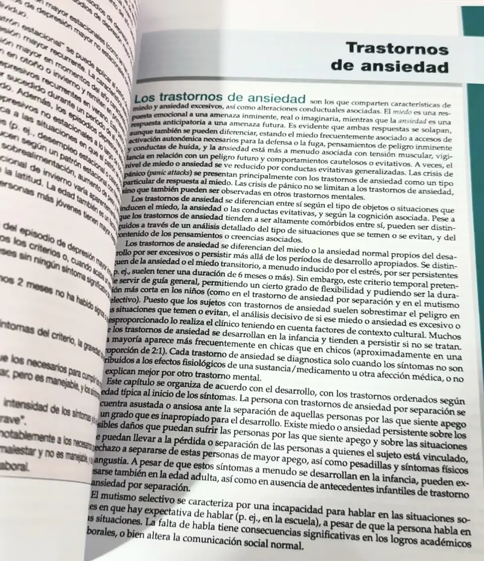 DSM 5 TR - Manual Diagnóstico y Estadístico de los Trastornos Mentales (última versión) (Personalizado) 18