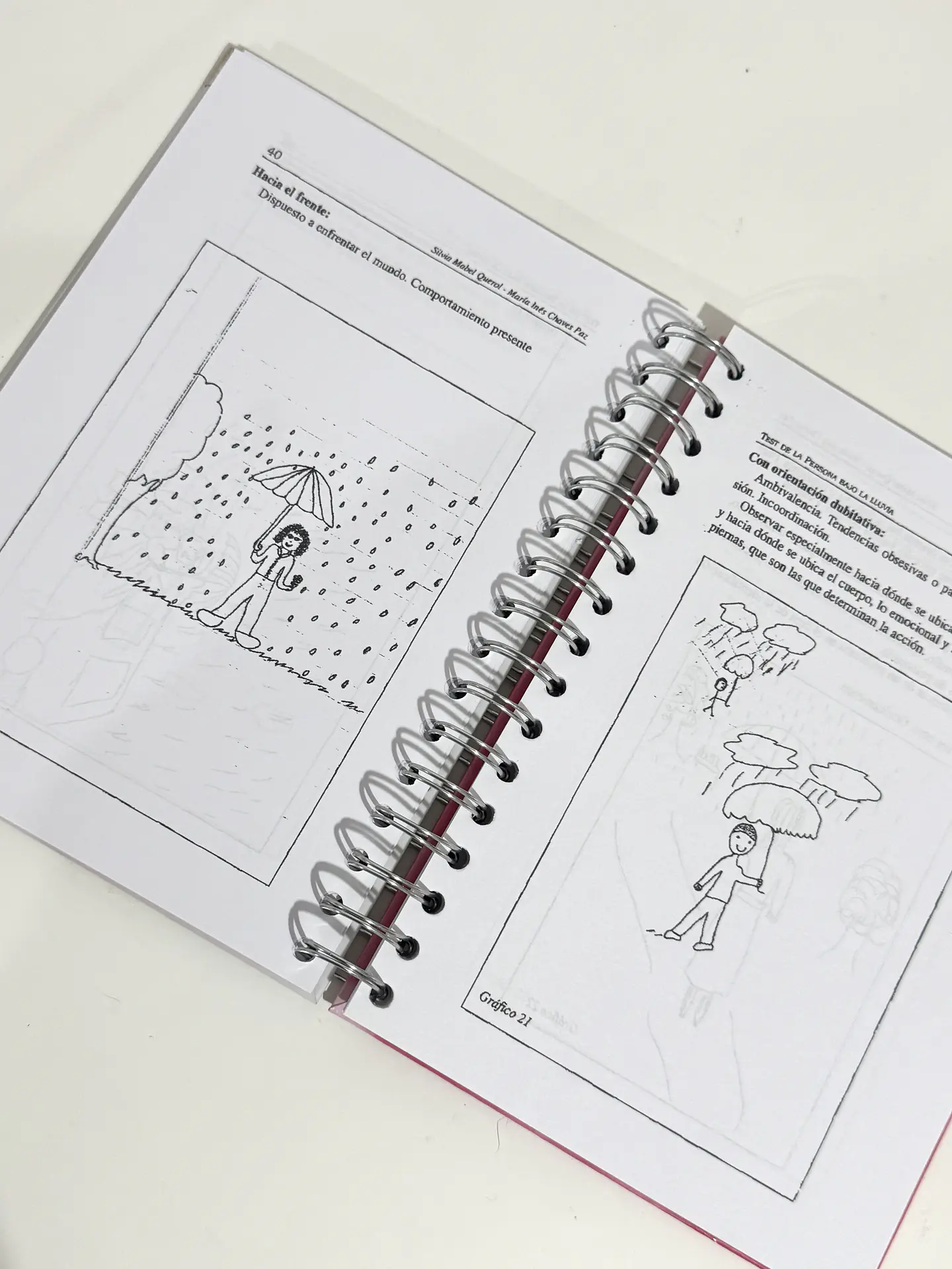 Test de la persona bajo la lluvia - Adaptación y aplicación - QUEROL Y CHAVES (Personalizado) 2