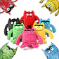 Set de 6 peluches - Monstruos de colores (emociones) - Miniatura 1