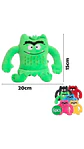 Set de 6 peluches - Monstruos de colores (emociones) - Miniatura 2