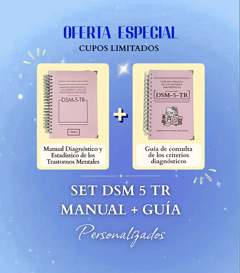 SET DSM 5 TR - Manual + Guía