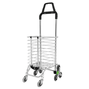 Carro Plegable de Compras Con Ruedas Para Escaleras