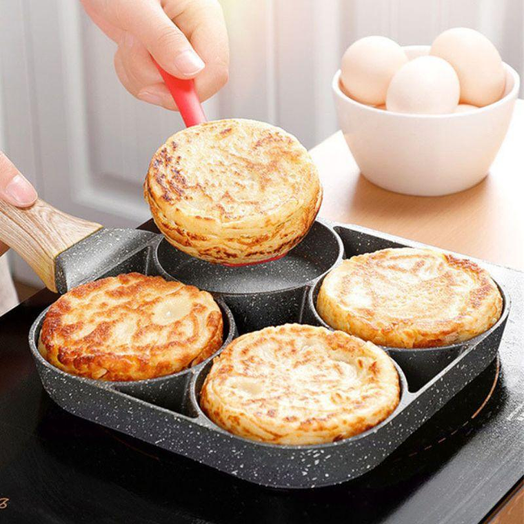 Sarten de 4 Hoyos para Freir Huevo 3