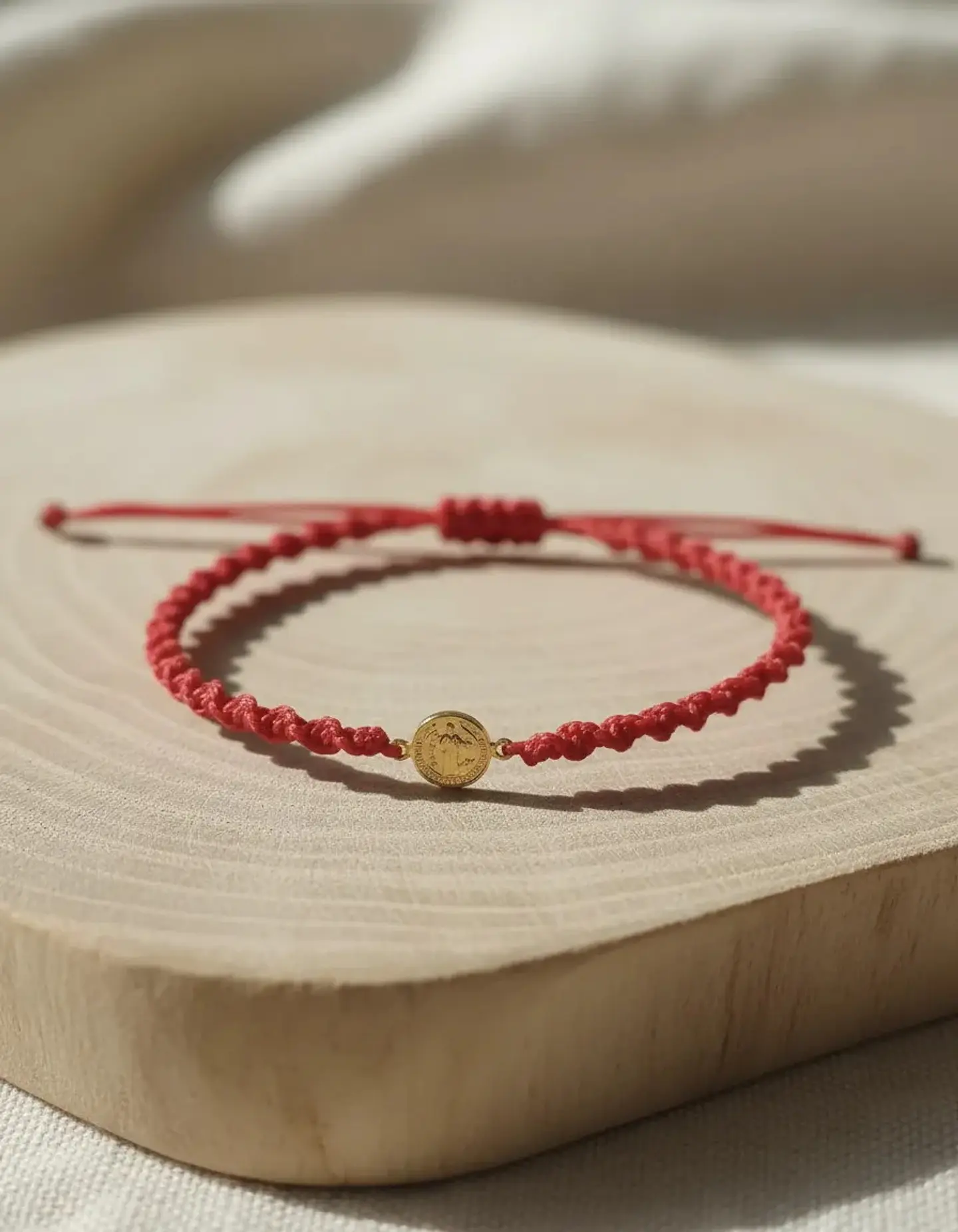 Pulsera protectora San benito ajustable 2