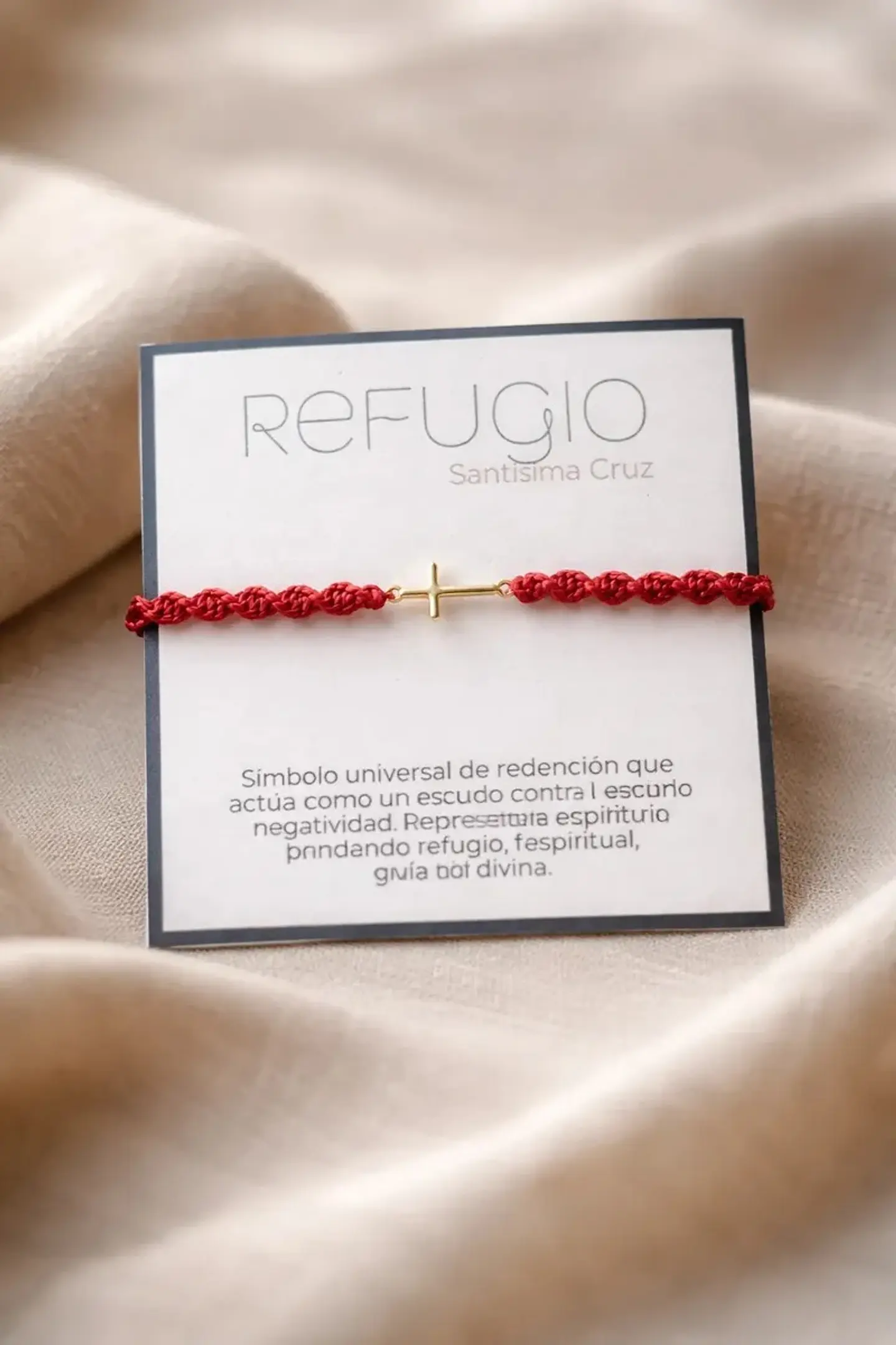 Pulsera protectora Santísima Cruz 1
