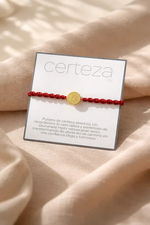 Pulsera protectora Símbolo fe