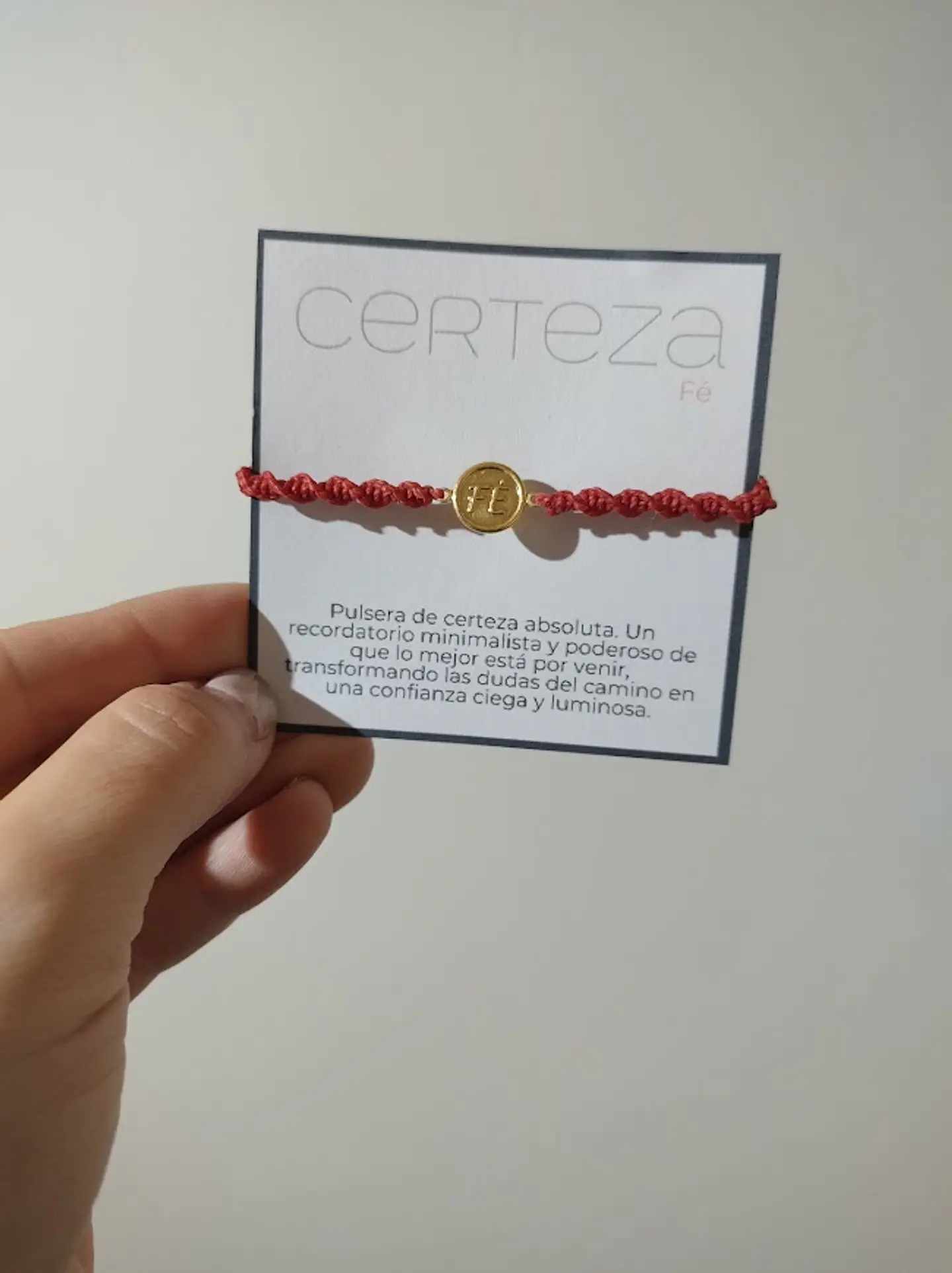 Pulsera protectora Símbolo fe 2