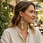 Aros Macramé Coral pastel - Miniatura 5
