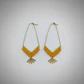 Argollas Macramé Cleo Amarillas - Miniatura 4