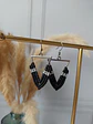 Aros Macramé Lola negro  - Miniatura 5