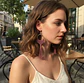 Aros Macramé Alma morado - Miniatura 2