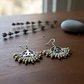 Aros Macramé Om tonos pastel - Miniatura 1