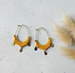 Argollas Macramé Lima Amarallas - Miniatura 1