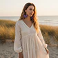 Aros Macramé Cotton Lila - Miniatura 3