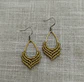 Aros Macramé Drop dorados - Miniatura 3