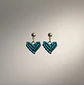 Aros Macramé Love Celeste - Miniatura 1