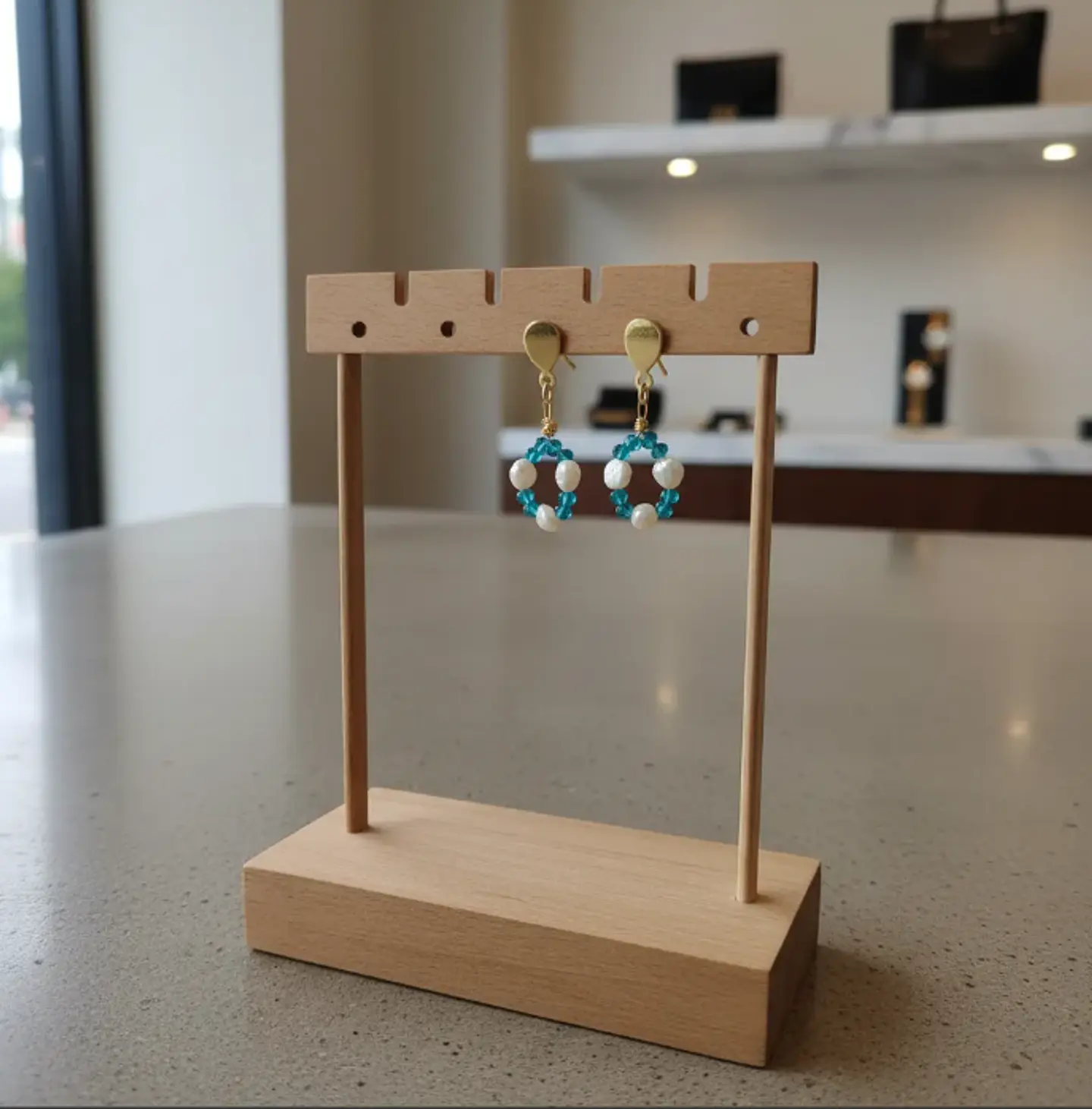 Aros Angel Azul 4
