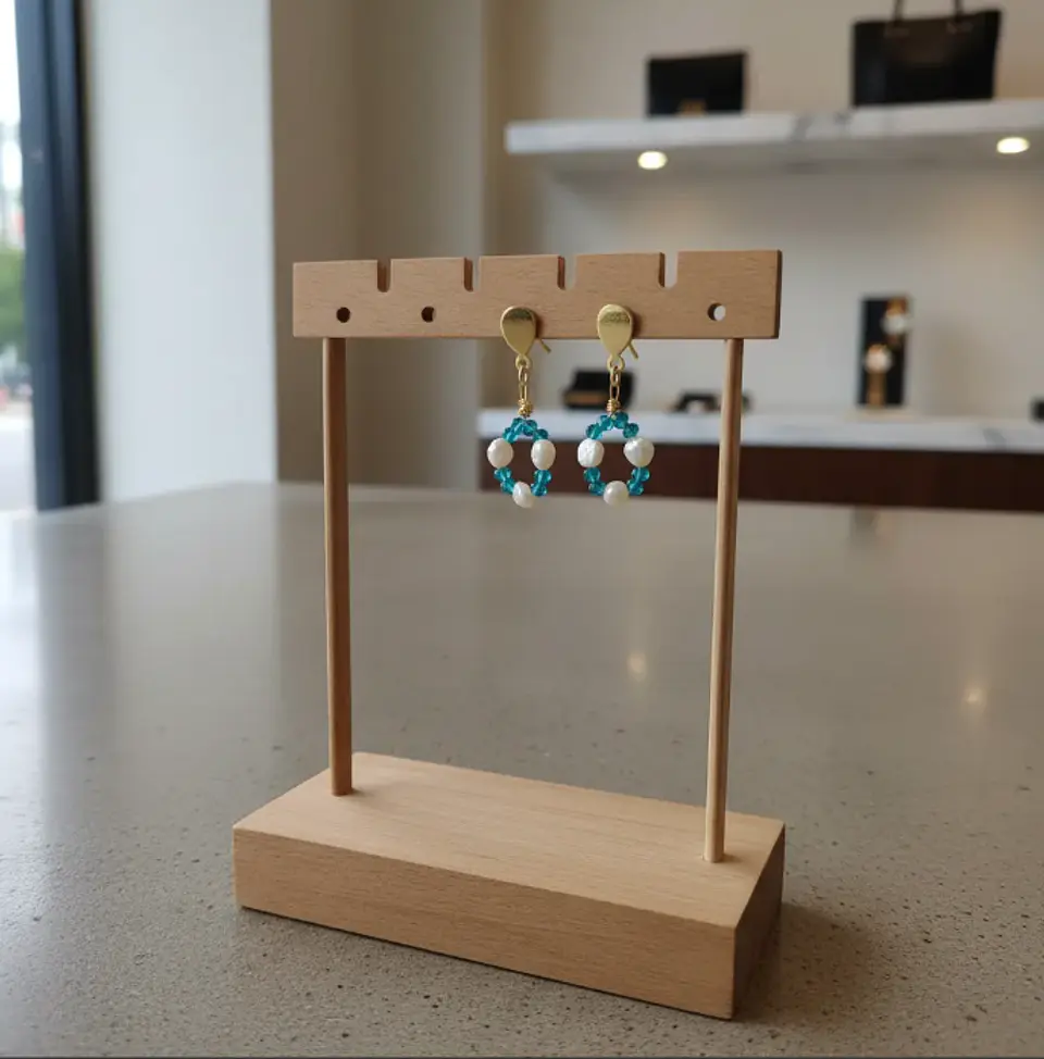 Aros Angel Azul 4