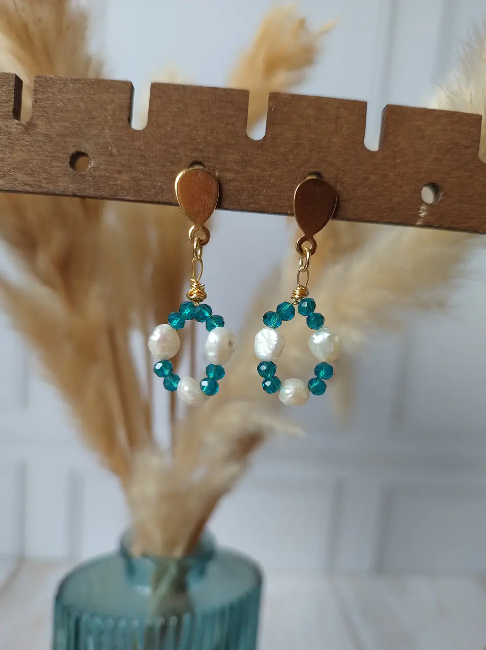 Aros Angel Azul 5