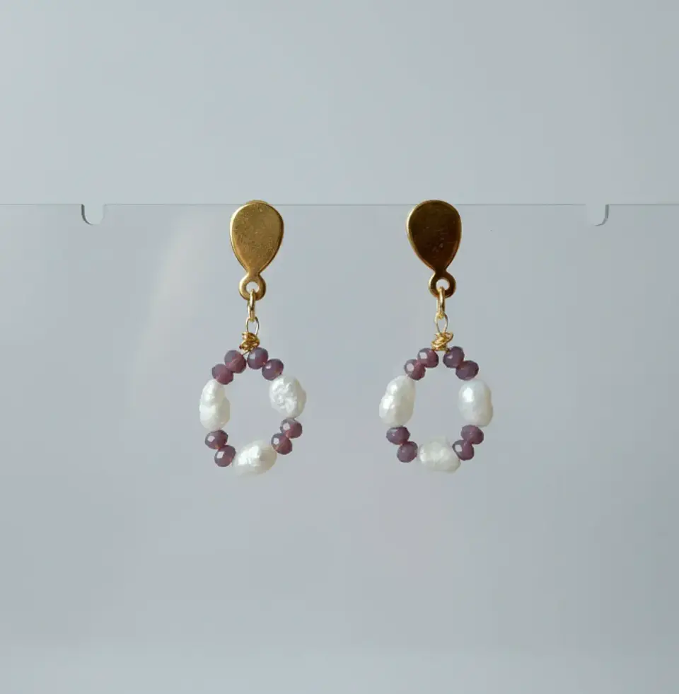 Aros Angel Lila 4