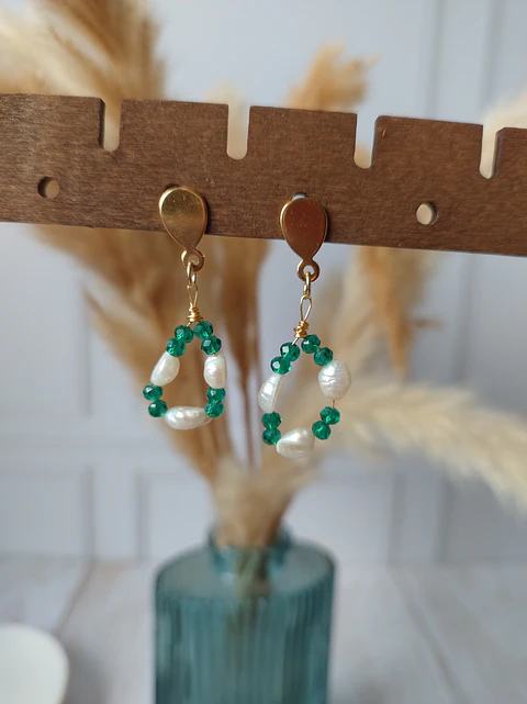Aros Angel Verdes