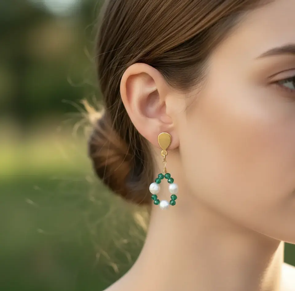 Aros Angel Verdes 3