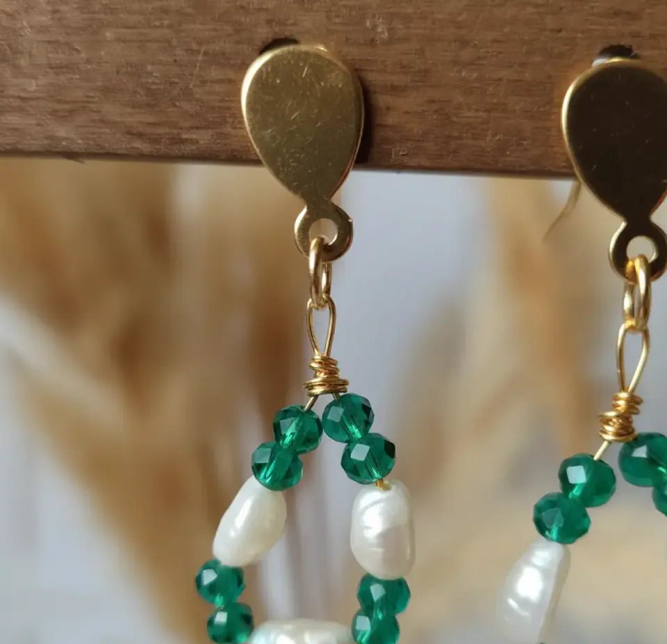 Aros Angel Verdes 4