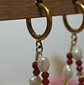 Aros Mood Rojo con estrellas 3D - Miniatura 3