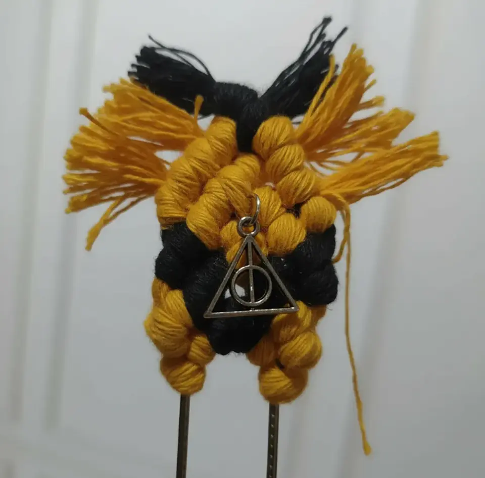 Marcapaginas Protego Harry Potter Hufflepuff 2