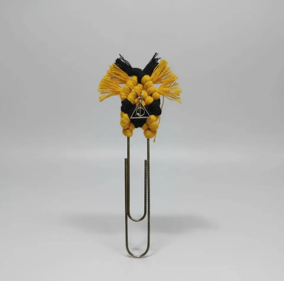 Marcapaginas Protego Harry Potter Hufflepuff 3