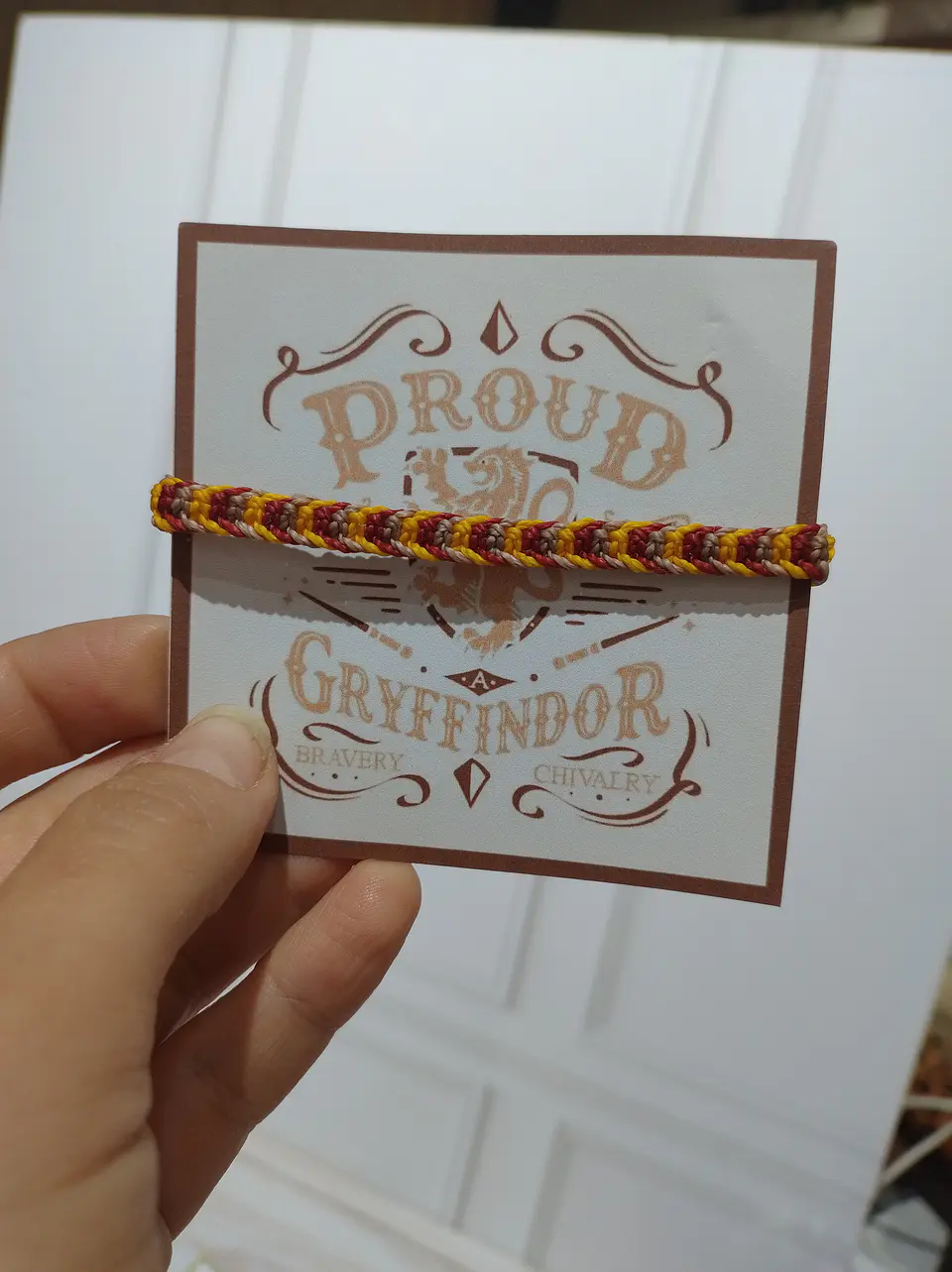 Pulsera Stupefy Harry Potter Gryffindor 2