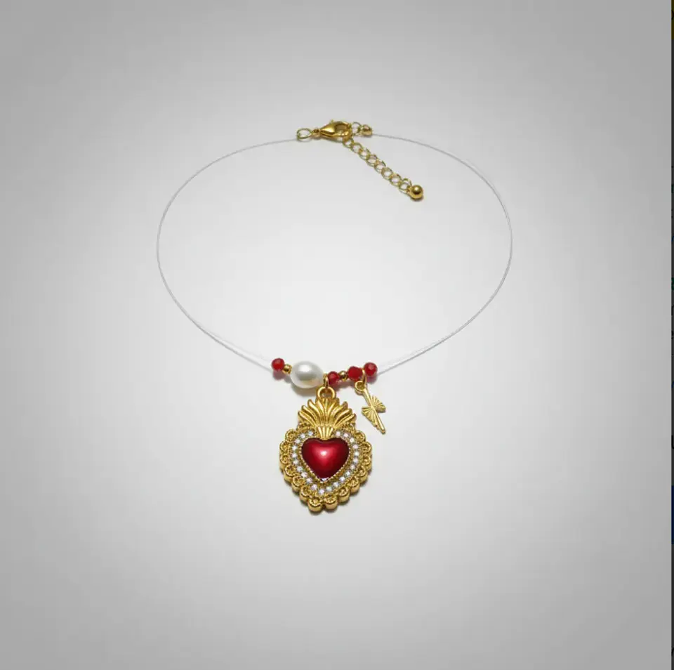Collar invisible acero inoxidable detente 2